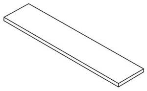 Ступень Atlas Concorde Russia Forte dei Marmi Quark 620070002650 Brazilian White Scalino Angolare Dx 33x160