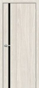 Межкомнатная дверь Bravo 150-0142 Мода-11 Black Line Ash White 200x90