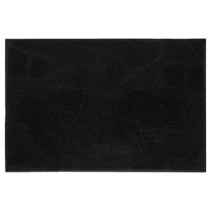 Коврик Vortex 22462 Следы черный 40x60 см