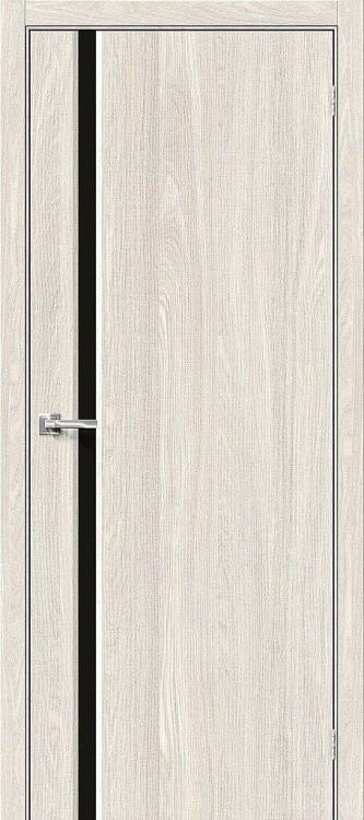 Межкомнатная дверь Bravo 150-0142 Мода-11 Black Line Ash White 200x90