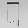 Подвесной светодиодный светильник Eurosvet Brace 90267/2 черный фото 3