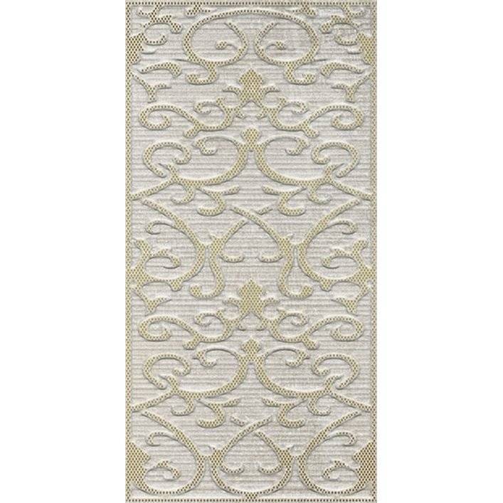 Декор Vitra Deja Vu K941991 Gold White Damask 30x60