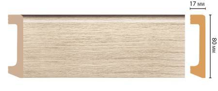 Плинтус DECOMASTER D235-72B 240x8x1.7