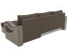 Диван угловой Лига диванов Меркурий Лайт 112964 Коричневый фото 9