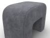 Пуф Лига Диванов Пуф 008 132521 BRUT 16 темно-серый фото 4