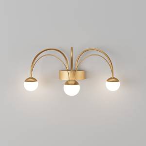 Настенный светодиодный светильник Eurosvet Ragno 90031/3 золото