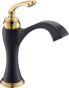 Смеситель для раковины Timo Unari 7501/04F black antique