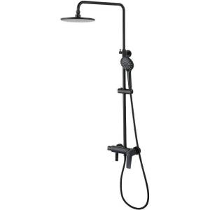 Душевая стойка Lemark Bronx LM3762BL черная