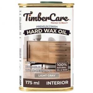 Защитное масло с твердым воском TimberCare Hard Wax Oil Светло-серый/Light gray 0.175 л