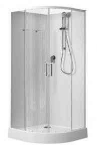Душевая кабина Aquanet Passion EVO 281961 профиль белый, 800х800