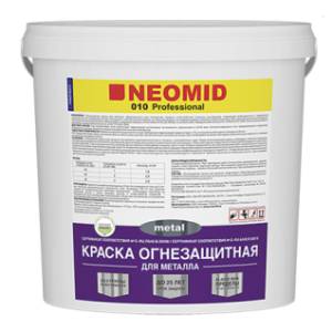 Краска огнезащитная для металла Neomid Metal белая 25 кг