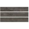 Клинкерная плитка Paradyz Carrizo Basalt Elewacja Struktura Stripes Mix Mat 6.6x40