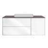 Тумба под раковину Kerama Marazzi Plaza Modern PLB.M.120.3\WHT подвесная 120 белый 3 ящика