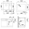 Мойка кухонная Blanco Rotan 340/160-U 521351 кофе фото 4