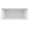 Акриловая ванна AQUAme AQM3502MW 167.6x75, белый матовый фото 3
