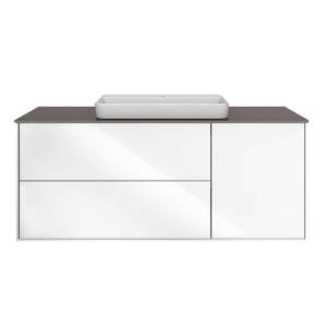 Тумба под раковину Kerama Marazzi Plaza Modern PLB.M.120.3\WHT подвесная 120 белый 3 ящика