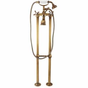 Смеситель для ванны Rav Slezak Morava Retro MK150.5/2SM напольный