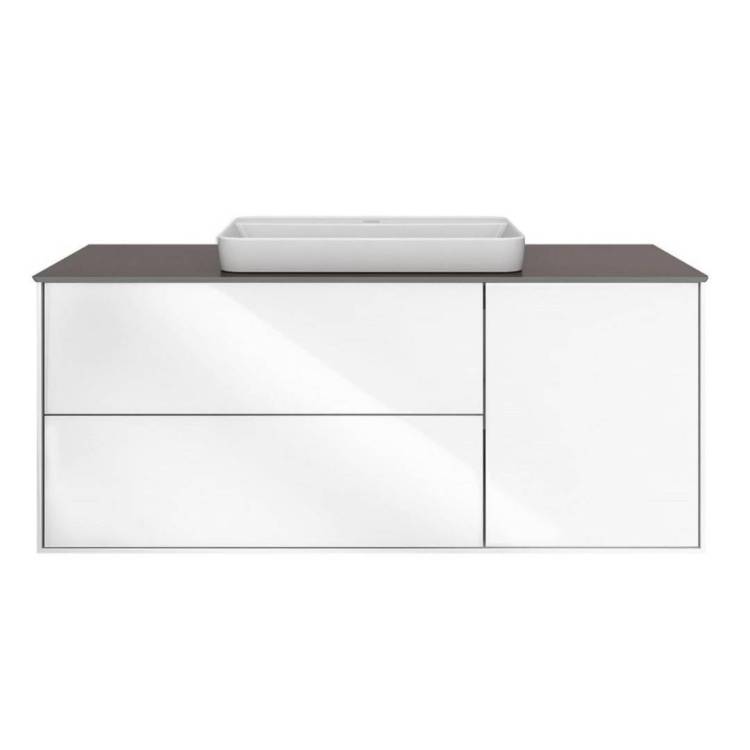 Тумба под раковину Kerama Marazzi Plaza Modern PLB.M.120.3\WHT подвесная 120 белый 3 ящика