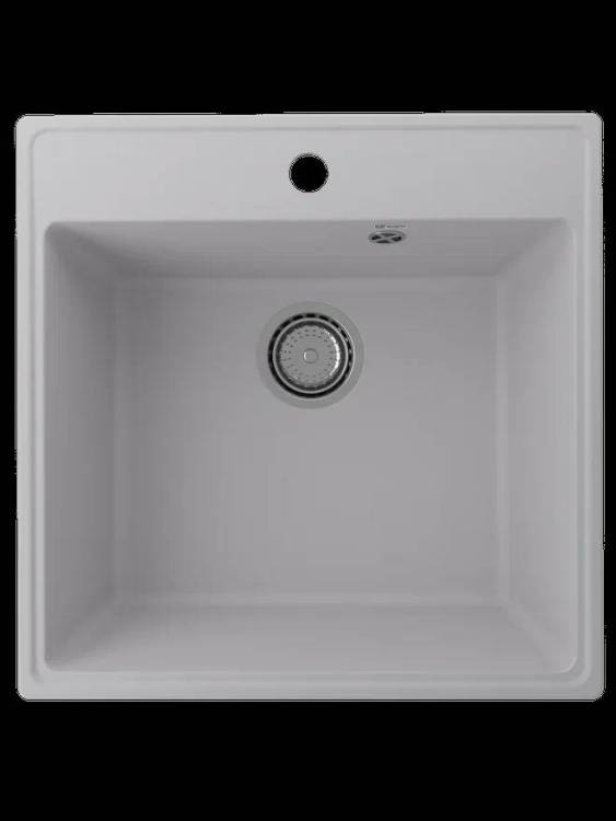 Мойка кухонная Ulgran Quartz Forte 505-04 платина