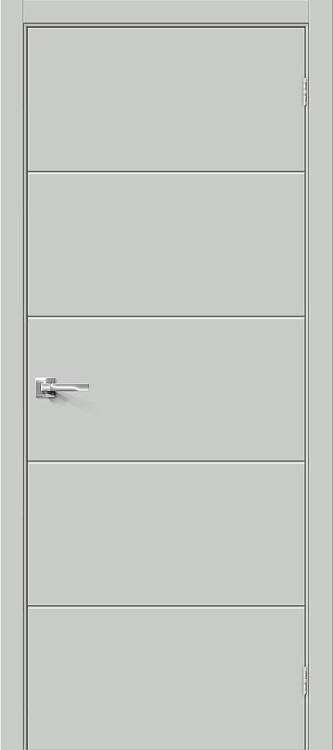 Межкомнатная дверь Bravo 146-0507 Граффити-2 Grey Pro 200x70