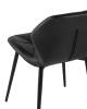 Набор из 4 стульев Stool Group Эдвин AV 407-223-08(P) X4 черный фото 5