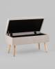 Банкетка Stool Group Сторми 19B485LK-27A серый с ящиком фото 5