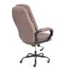 Кресло компьютерное Tetchair Comfort Lux (22) metalBL 25250 светло-коричневый, KUB 03, ткань фото 4