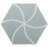Керамогранит Dna Tiles Fancy 127009 Waves Blue 20x23