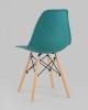 Набор из 4 стульев Stool Group Eames Y801 dark green X4 фото 4