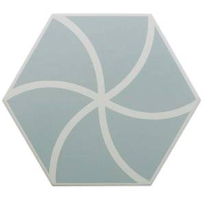 Керамогранит Dna Tiles Fancy 127009 Waves Blue 20x23