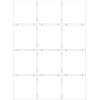 Керамическая плитка Kerama Marazzi Конфетти 1146H Полотно Белая Блестящая (9.9x9.9) 29.8x39.8