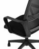 Кресло компьютерное Stool Group TopChairs Simplex WH-826 black черный фото 7