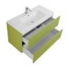 Тумба с раковиной Art&Max Torino Мята, 58.5x100 фото 5