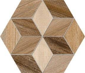 Керамогранит Vives Seine Hexagono Freret Multicolor 23x26.6