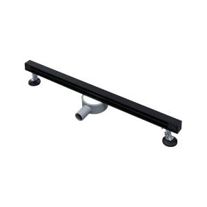Душевой трап AltroBagno Траве (Trave) 071220 MB черный матовый, 80 см