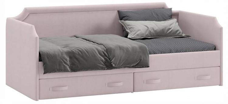 Кровать односпальная Трия Кантри TRI_224160 Пудровый