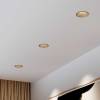 Встраиваемый точечный светодиодный светильник Elektrostandard Forte 25071/LED 15W 4000K латунь фото 5