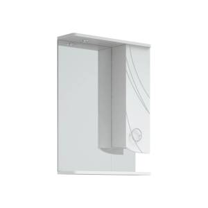 Зеркало-шкаф Corozo Ультра Флора 55/С SD-00000301 белый, 55x73.7 см