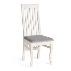 Стул Tetchair Dolce 20673 ivory white, велюр tenerife ultimate grey