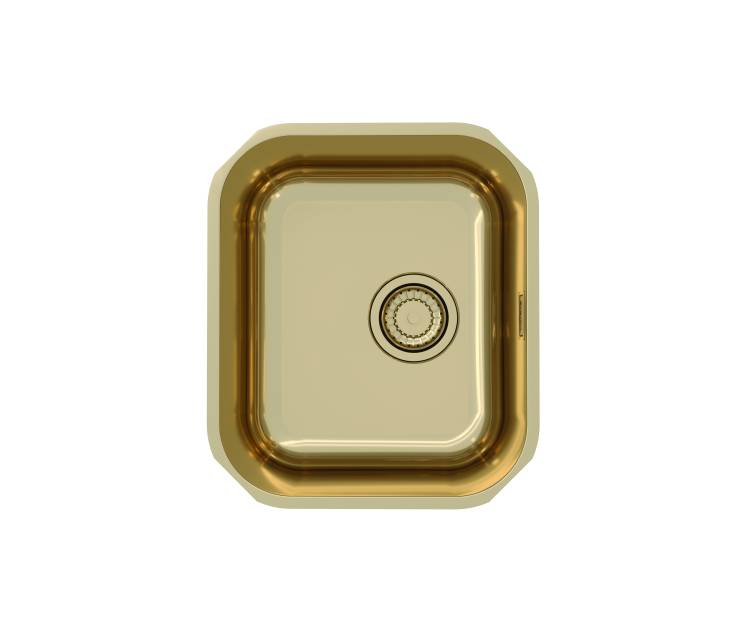 Мойка кухонная Alveus Variant Monarch 40 1113587 Bronze с донным клапаном, 34x40