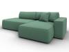 Диван угловой Лига Диванов Лига-065 134787 Зеленый фото 2