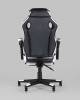 Кресло игровое Stool Group Virage BURGENDY YKC черное с белым фото 4