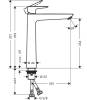 Смеситель для раковины Hansgrohe Talis E 71717140 бронза фото 2