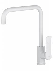 Смеситель для кухни Wonzon & Woghand WW-L1006-MW белый матовый