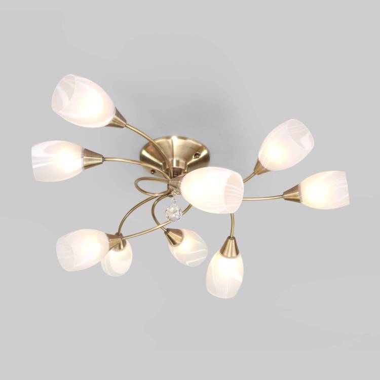 Потолочный светильник Eurosvet Virginia 2275/9 античная бронза