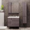 Тумба с раковиной AQUATON Стоун 80 грецкий орех фото 2