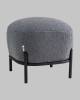 Пуф Stool Group Стоун vd-pf-stone-fl-grey fluffy темно-серый, букле фото 3