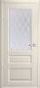 Межкомнатная дверь Albero Эрмитаж 2 остеклённая ваниль 800x2000
