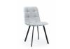 Стул на металлокаркасе Notta Чилли 631624 светло-серый / черный