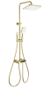 Душевая стойка Wonzon & Woghand WW-B3112-BG с термостатом, золото